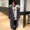 Autumn Winter Thicken Warm Parka Women Casual Sweety Solid Color Big Pocket Loose Hooded Coat Jackets Outwear