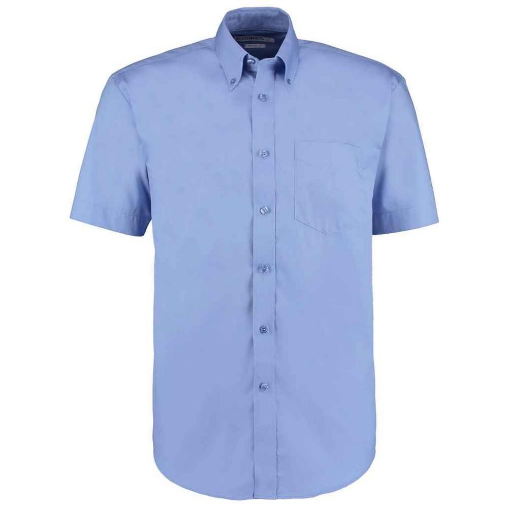 Kustom Kit Mens Premium Oxford Classic Short-Sleeved Shirt