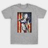 Freedom US Flag DJ Music Gangsta Sexy Tattoos Marilyn Monroe T-Shirt. Summer Cotton Short Sleeve O-Neck Mens T Shirt New S-3XL