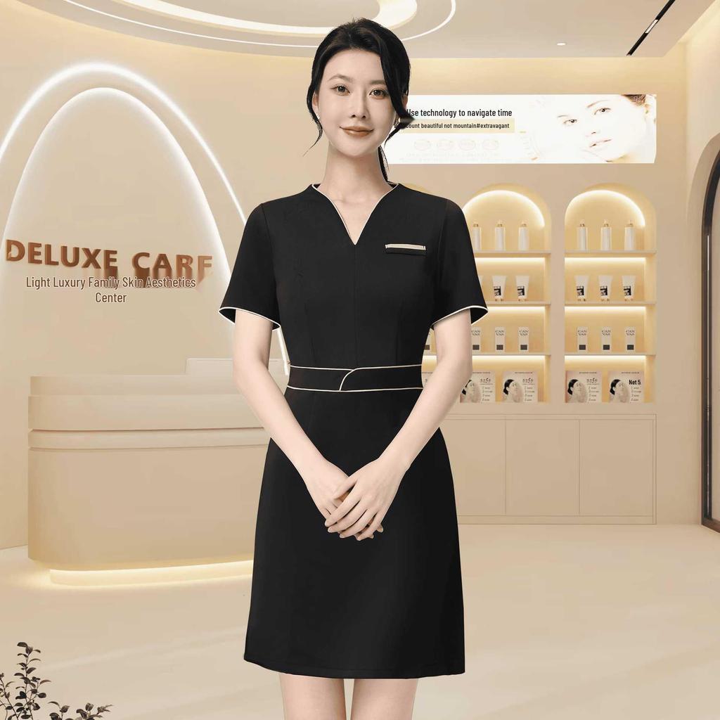 Elegant Women's Work Uniform for Beauty Salon, Hotel, and Health Academy