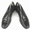 Vintage 80s-90s Made in USA Florsheim Genuine Leather Stitched Sole U Tip Dress Business Shoes Size 27.5cm Dark Brown(USED)