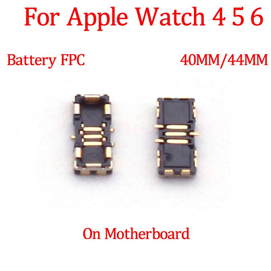 2-5PCS Battery FPC Connector Contact For Apple Watch 1 2 3 4 6 5 SE S1 S2 S3 S4 S5 S6 38 42 40 44 MM A1579 A1578 A1760 A1848