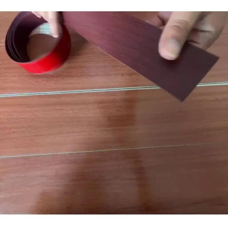 1M Soft PVC Self Adhesive Floor Transition Strip Carpet Edging Trim Flooring Threshold Transition Sealing Strips