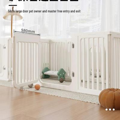 Indoor Pet Fence Barrier for Small To Medium Dogs: Corgi & Pomeranian Protection