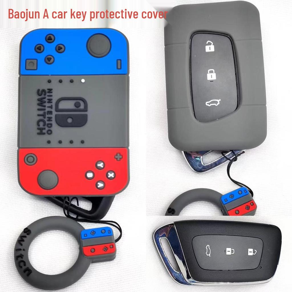 Cat Paw Cartoon Key Cover for Yamaha & Honda Motorcycles