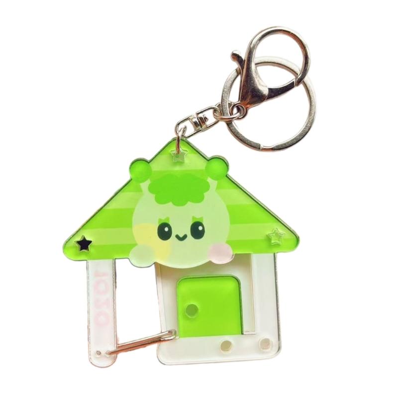 

Трендовий акриловий брелок для домашніх тварин для брелоків, повідків, стильний карабін для тварин, прикраса для брелока для піших походів та кемпінгу