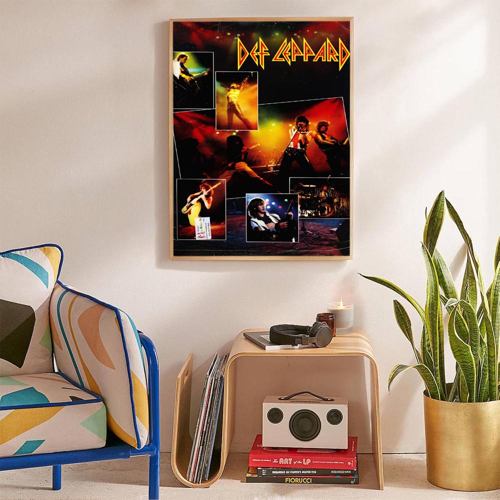 Def Leppard 5D Diamond Painting Round Diamond Rhinestones Mosaic Diamond Embroidery Wall Paintings Rhinestones Gift Frameless