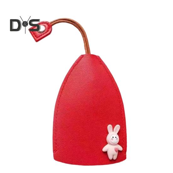 

Выдвижная сумка для ключей от машины, износостойкая, милый дизайн, компактный размер, портативный чехол для ключей от машины, небольшая сумка для хранения