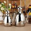 Stainless Steel Oil Pot Drum Type Leakproof Seasoning Container with Cap Kitchen for Soy Sauce Cooking Tool 500ML