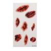 Zombie Cosplay Halloween Tattoo Stickers Bloody Makeup Body Art Scar Decals  Photo Props