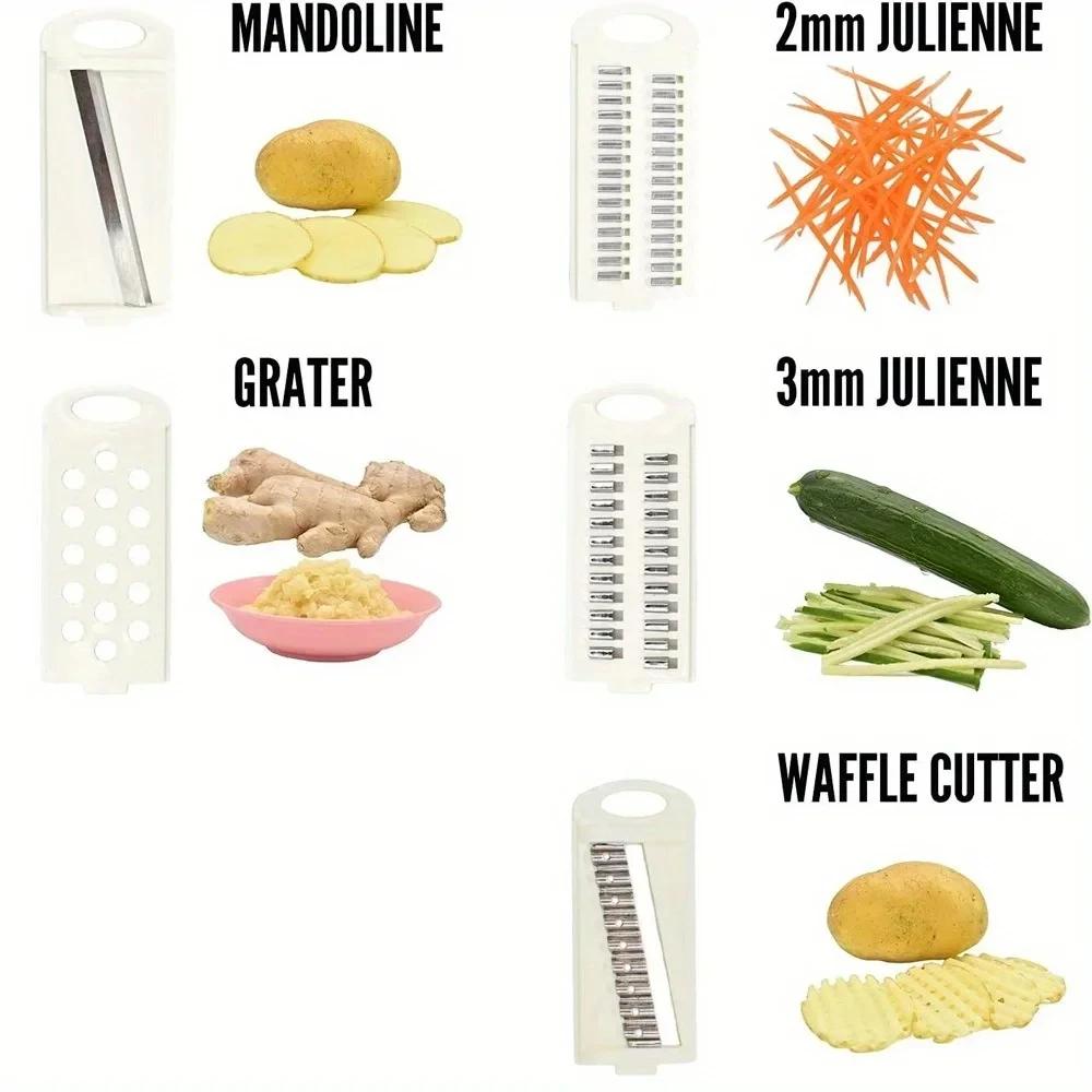 Multi Functional Vegetable Cutting Tool, Household Manual Silk Scraper, Potato Shred Slicer, Kitchen Vegetable Cutting Small Tool