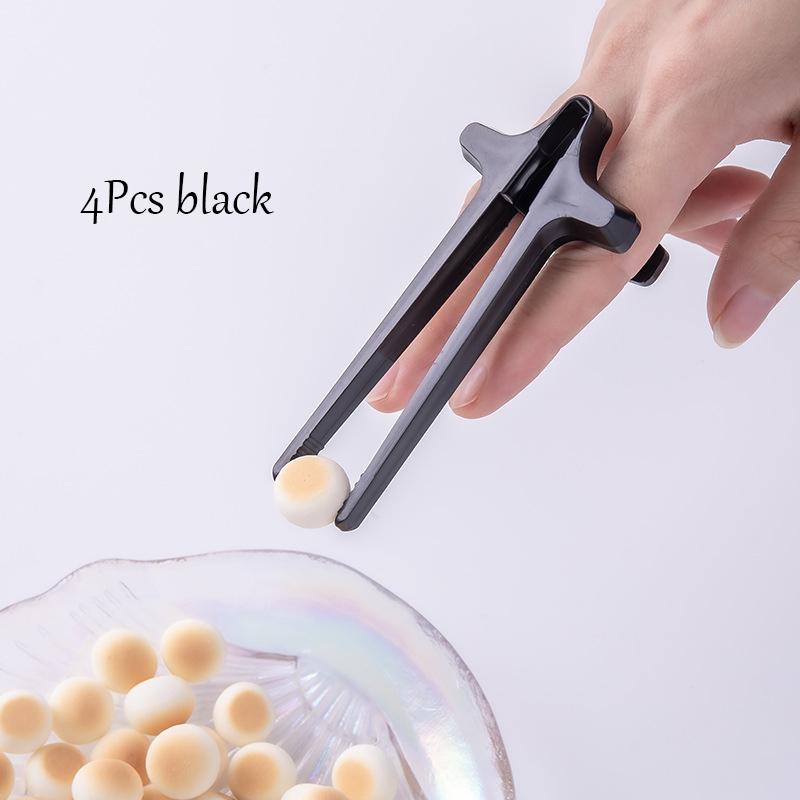 4 Stück Fingerstäbchen Snack-Stäbchen für Gamer Lustige Stäbchen Gamer-Stäbchen Snack-Klammern Gamepad-Zubehör Mobil