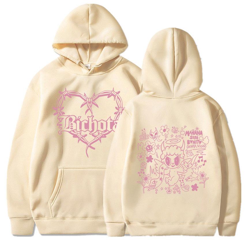 Karol G Bichota Hoodie Men Women Harajuku Clothes Long Sleeve Sweatshirts Oversized Pullovers Y2K Fashion