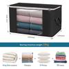 Large Storage Bags,  Clothes Storage Bins Foldable Closet Organizers Storage Containers for Clothing Blanket Comforters Bed Sheets Pillows and Toys