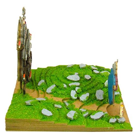 Sankei Studio Ghibli Mini Moving Castle Castle und Sophie Papierbastelfigur Howl's Howl's, maßstabsgetreu, MP07-31
