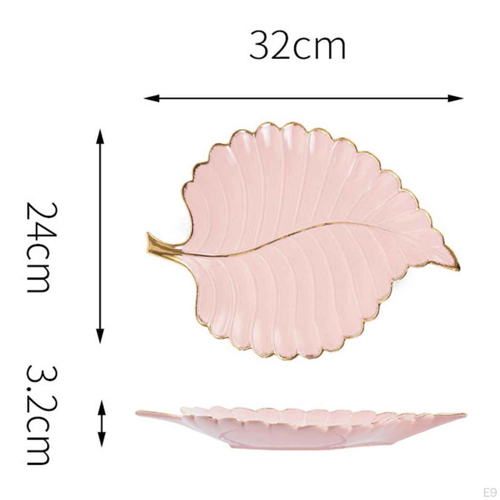 Storage Tray Plate Jewelry Kitchen Organizer Dish Novelty Decorative Dinnerware for