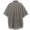 PERRY ELLIS Overall handle Short sleeve Cotton shirt XL black Men's Used