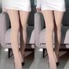 150Kg  Silk Spring And Autumn Extra Large Size Horse Oil Socks Thin Pantyhose Without Falling Off The Gear Lengthened Fattened