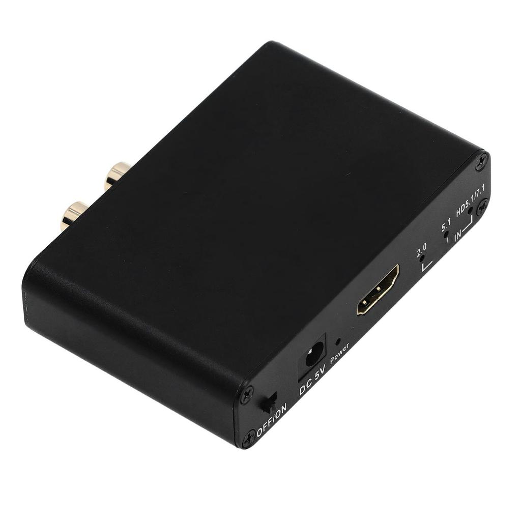 EARC Audio Converter ARC To RCA Analog Stereo High Definition Multimedia Interface Extractor