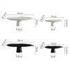 Ceramic High Leg Fruit Plate Creative Snack Storage Tray Dry Fruit Tray Dessert Trays Cake Trays Decorative Household Products