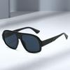 Unisex UV Protection Fashion Sunglasses with Square Frames & Flat Lenses