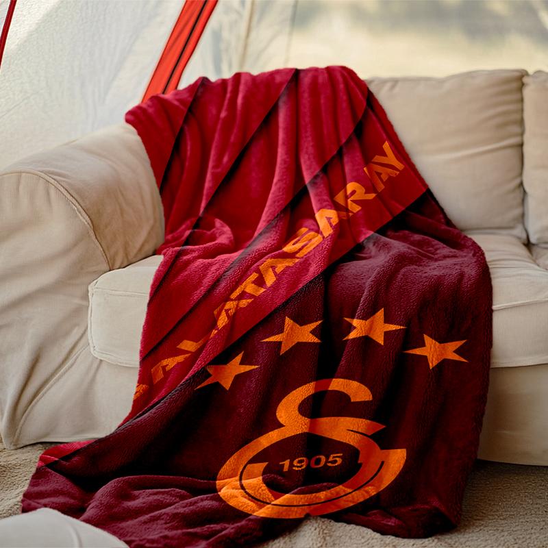 Galatasaray SK Blanket Lightweight Print Throw Blanket For Couch, Bed, Car, A Heartfelt Gift for Your Family and Friends