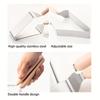 1pc Stainless Steel Cake Slicer Server - Triangular Transfer Tool Ergonomic Handle for Home Commercial Use