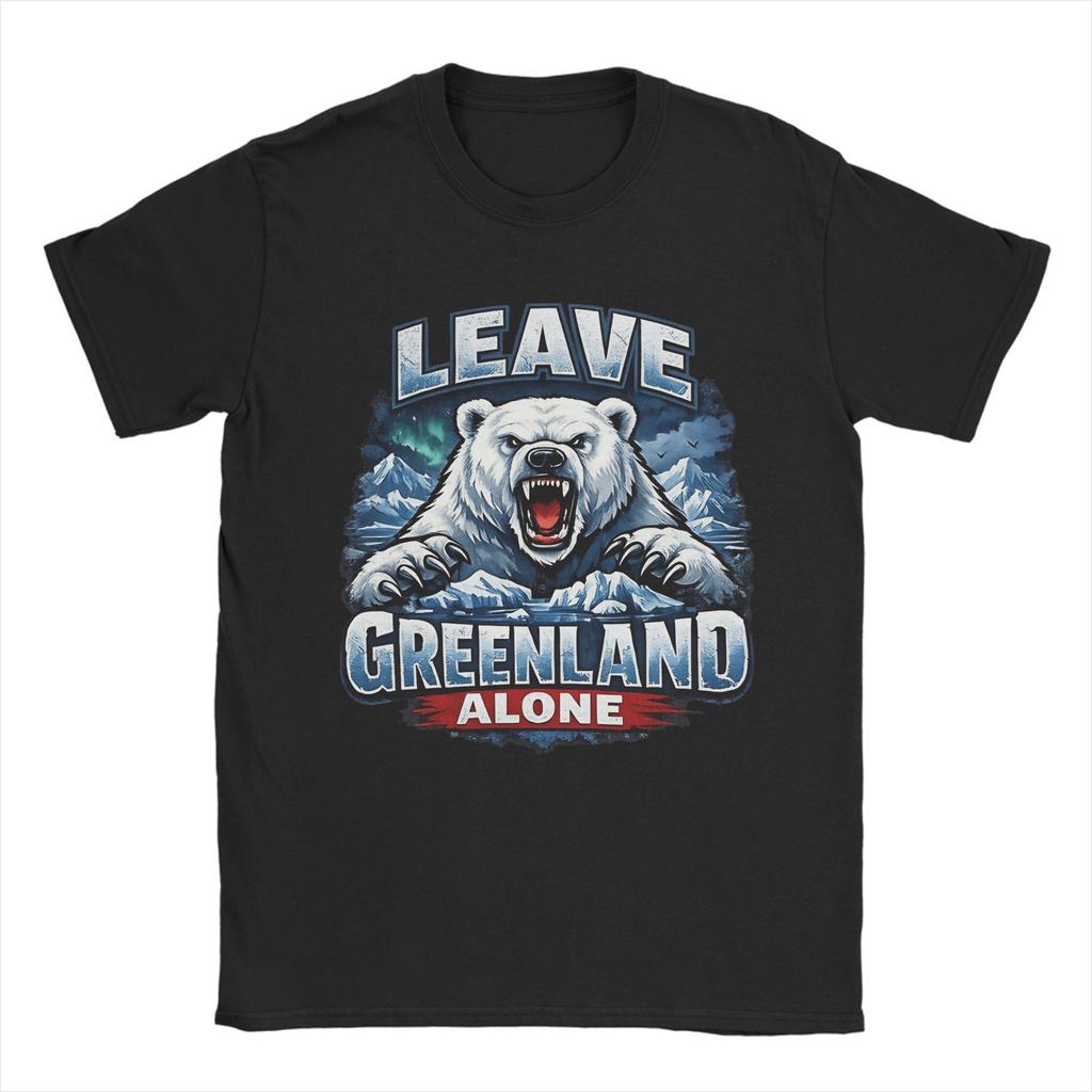 Protector of Greenland 100 Cotton TShirt For Couple Summer  Vintage T Shirts Breathable Trendy Cool Tee Shirt Big Size  Tops
