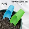 6 Pcs Gardening Soil Scoops Mini Potting Scoops Funnel Design Transplanting Scoops Garden Shovels for Succulents Flowers