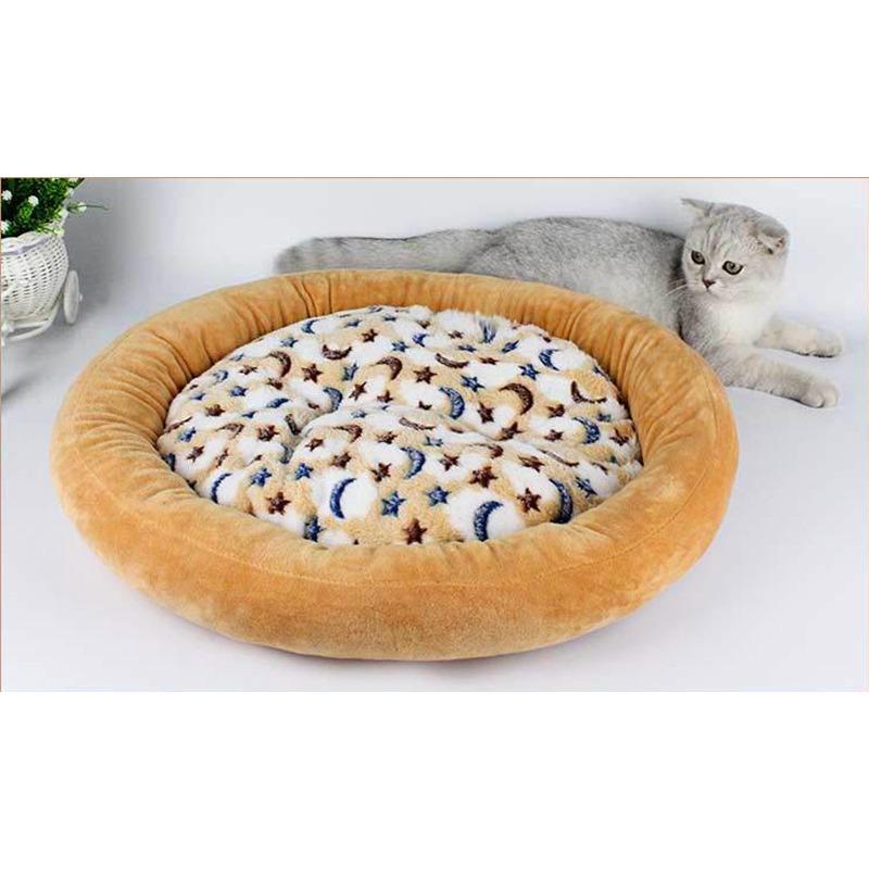 Wildleder Oval Kennel Warme Katze Kennel Haustier Kennel Hund Matratze Pet Supplies