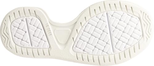 OUTDOOR PRODUCTS Kids' Junior Sneakers, ODP 201, White/White, Size 22.5cm, for School and Exercise