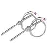 1300 °C Hochtemperatur-Sensor Gewinde PT3/8'' 10cm Edelstahlsonde K-Typ Thermoelementrohr Temperaturregler