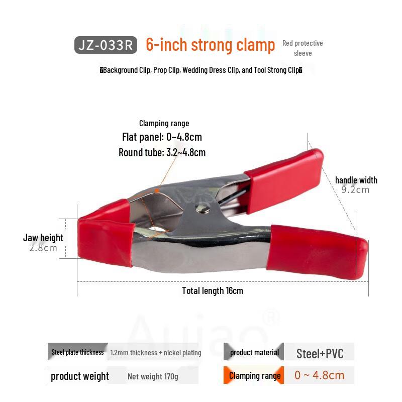 TEXIAN Heavy Duty Photography Clamp