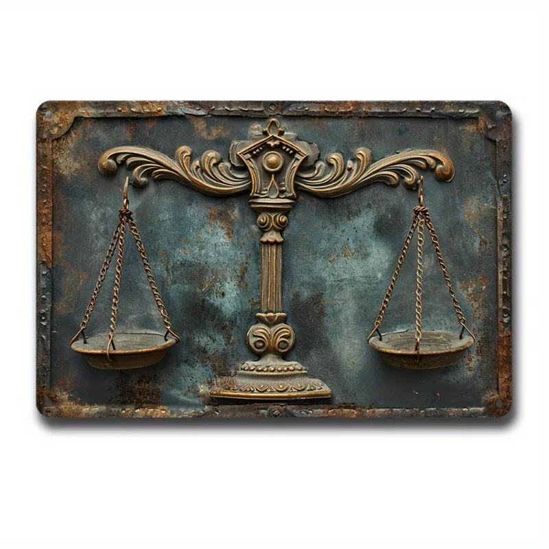 Metal Tin Poster Visual Effect Wall Art Decor Art Painting Retro Plaque Poster for Bar Club Wall Decor Retro Home Wall Plate