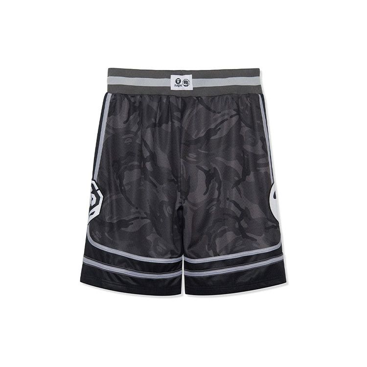 Li Ning Badfive Military Strategy Theme Printed Loose Casual Shorts Men Shorts Black AAPR361-1