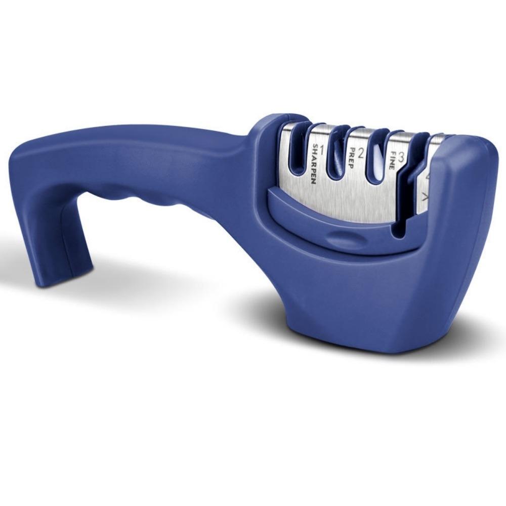 Knife Sharpener Professional 4 Stages Whetstone Kitchen Chef Knives Grinder Scissors Sharpening Stone Heavy Duty Diamond Blades