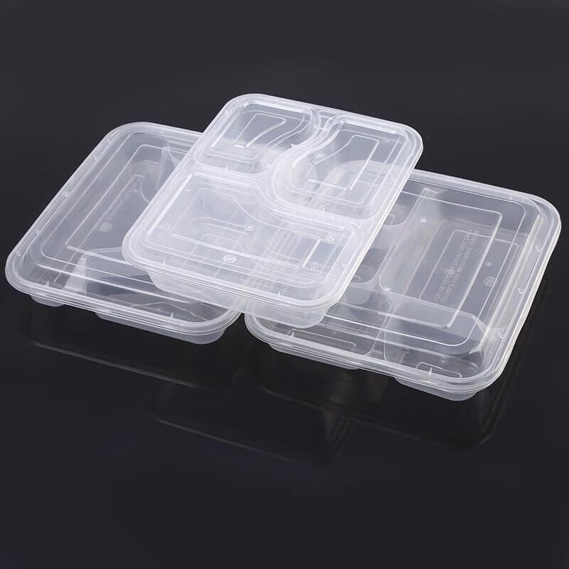Disposable Square Meal Prep Containers