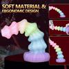 Alien Penis Candy Colored Liquid Silicone Male And Female Masturbator  Anal Plug  Orgasmic Wand  Adult Sex Toy
