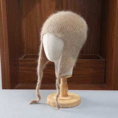 Mink Cashmere Bomber Hat for Women&Men Winter Ear Portect Beanies Soft Warm Korea Fashion Y2K Steet Wear Bonnet Casual Ski Cap