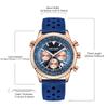 MEGIR Men's Watch Quartz Sport Chronograph Fashion Luminous Calendar Man Wristwatch 24-hour Silicone Strap Relogio Masculino 2236