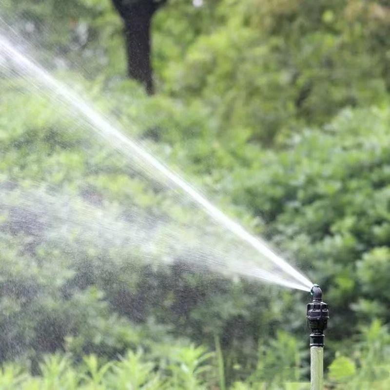 360° Rotating Garden Irrigation Nozzle Durable Adjustable 1/2 Inch Large-Area Coverage Lawn Yard Watering Irrigation Sprinklers