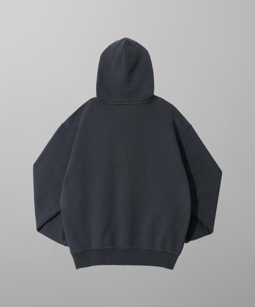 X Namer Clothing Stone Washed Hoodie Charcoal