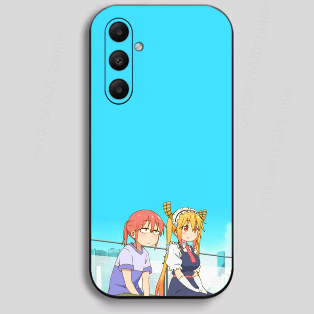 

Miss Kobayashi D-Dragon Maid Phone Case For Samsung Galaxy A13,21s,22,31,32,40,52,71,A91 Soft Black Shell Samsung A21