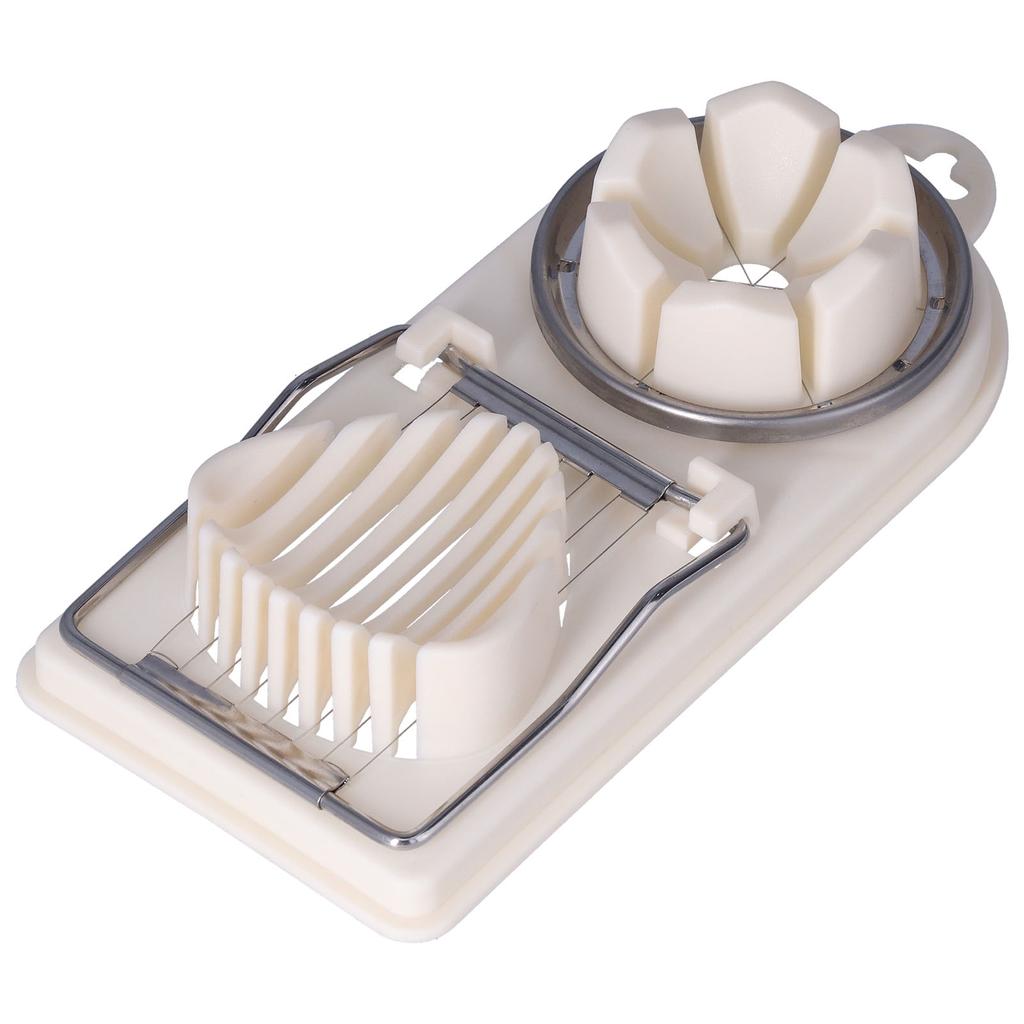 Egg Cutter Household Stainless Steel Wire Egg Cutter Safe Easy To Operate for Hard Boiled Eggs