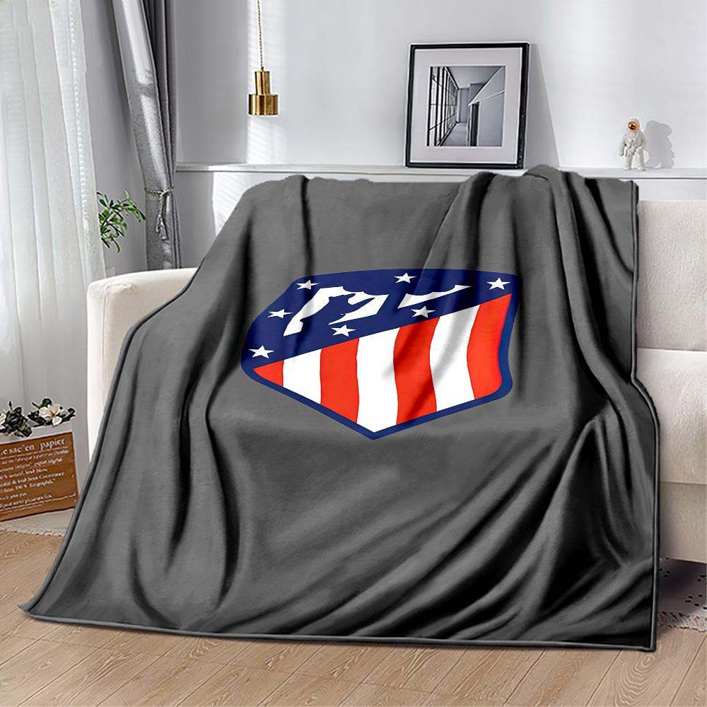 Atletico Madrid Blanket Soft Cozy Great For Office Couch Bed For All Occasions Digital Print Gift For Travel Home Birthdays