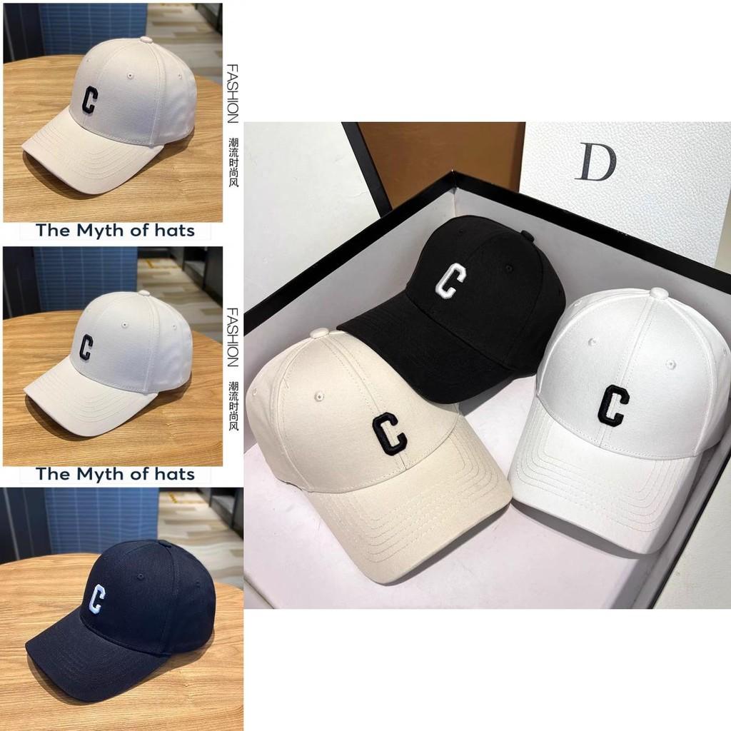 Letter Baseball C Cap Embroidered Hardtop Unisex Spring Summer Duckbill Cap