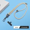 Ultra-Thin Transparent TPU Phone Case with Lanyard Clip and Anti-Lost Patch