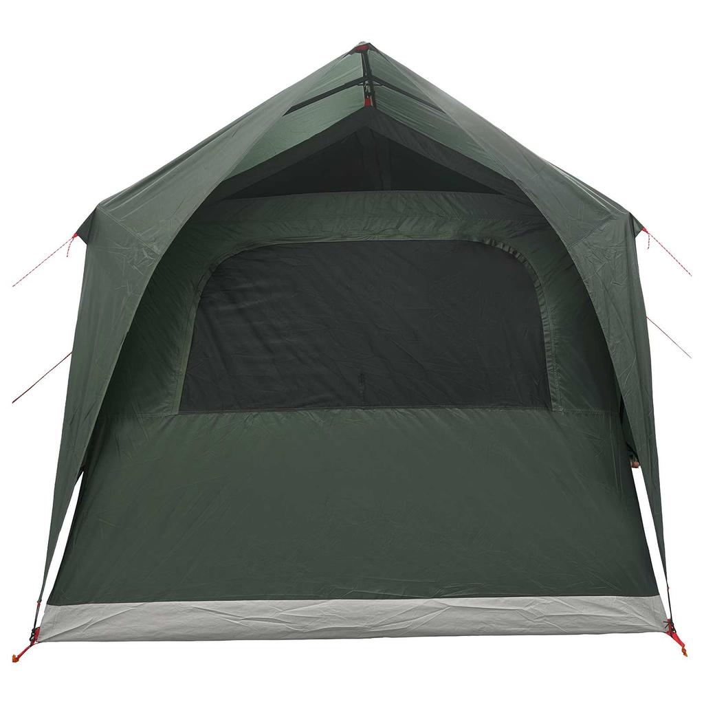 Tunnel Tent with Roof Army Green 8 Person Polyester and Steel