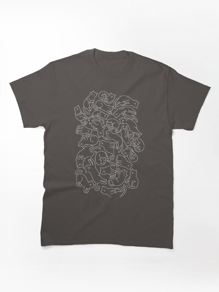 A Gathering of Cats Black cats Classic Unisex T-Shirt