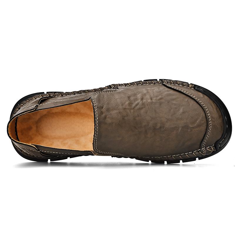 Men's City Walk Slip-On Sneaker Casual Leather Shoes Loafers